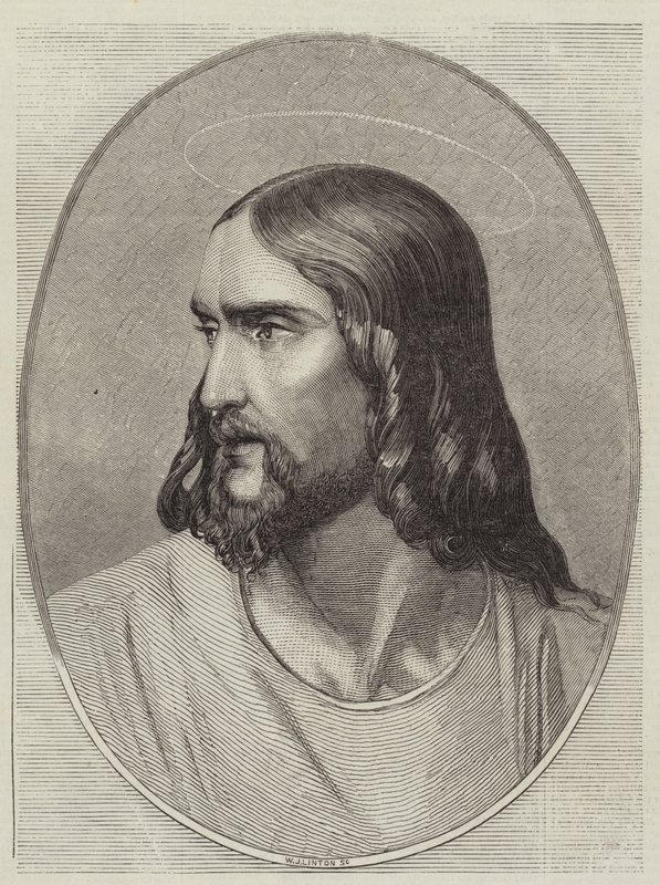 Tête du Sauveur - Hippolyte Delaroche
