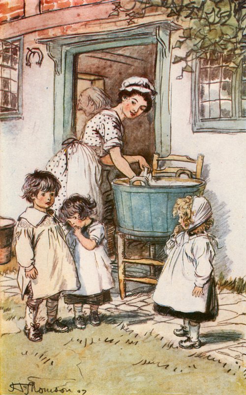 Comme de petits chiens face à face - Hugh Thomson