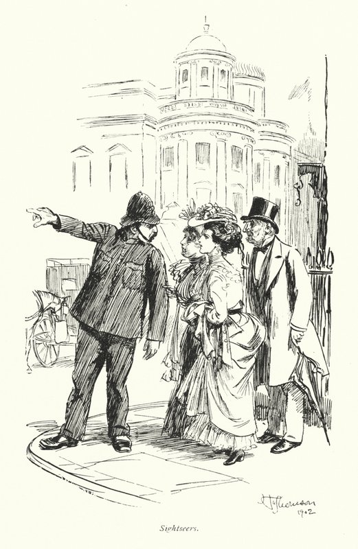 Londres : Touristes - Hugh Thomson