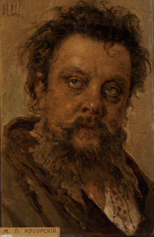 Modeste Moussorgski, compositeur russe - Ilya Efimovich Repin
