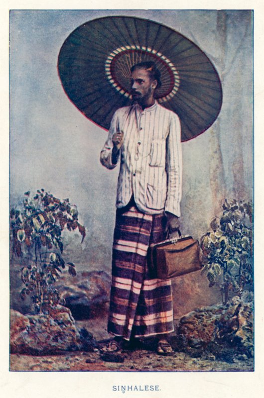 Indigènes indiens : Cinghalais - Indian photographer