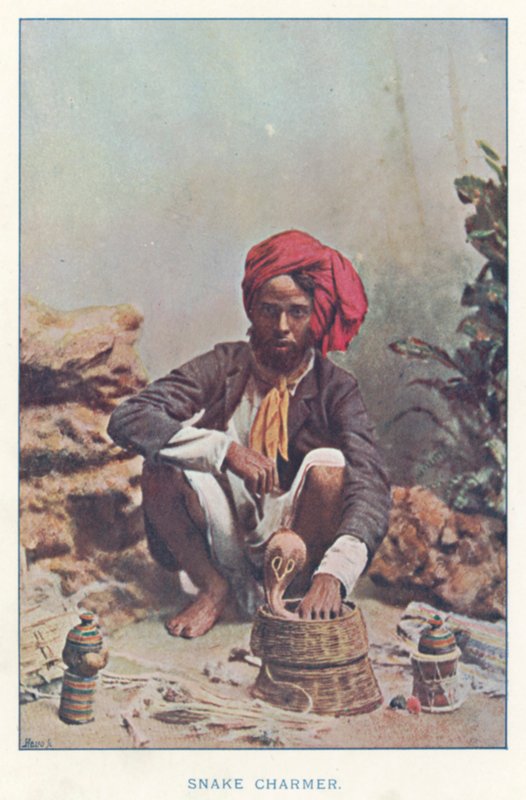 Indigènes indiens : Charmeur de serpents - Indian photographer