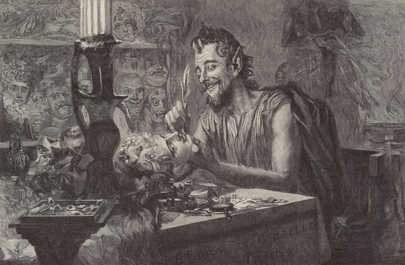 Der Teufel Schafft Masken - Ismael after Gentz