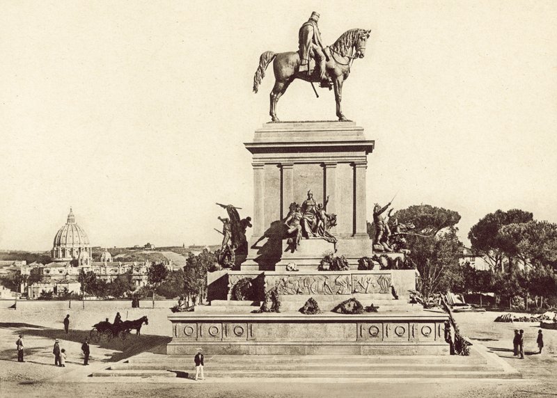 Monument à Giuseppe Garibaldi - Italian Photographer