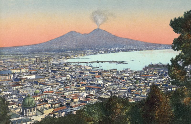 Naples, Italie, Vésuve - Italian Photographer