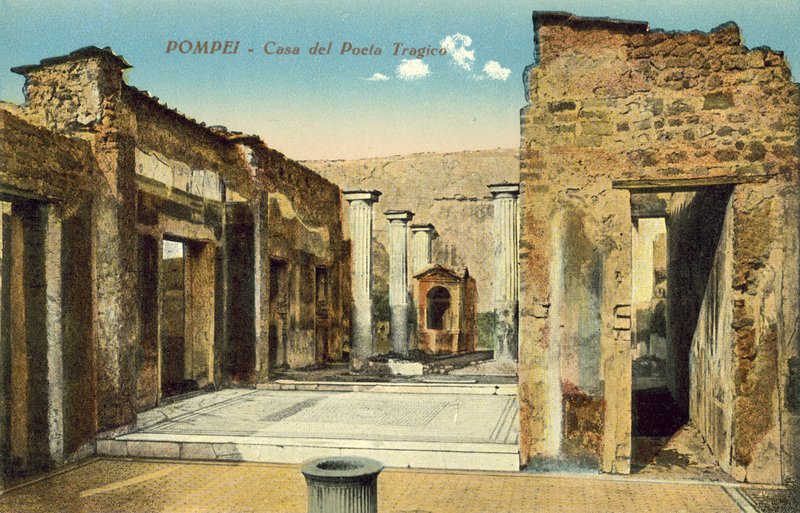 Pompéi, Italie, Maison du Poète Tragique - Italian Photographer