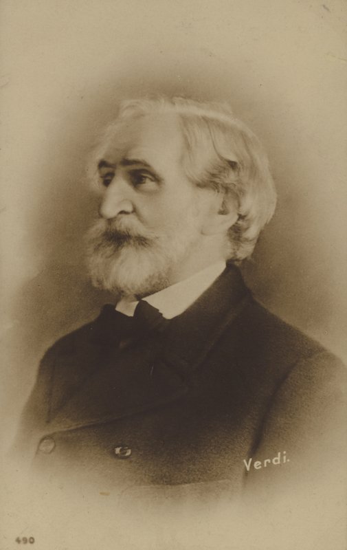 Portrait de Giuseppe Verdi - Italian Photographer