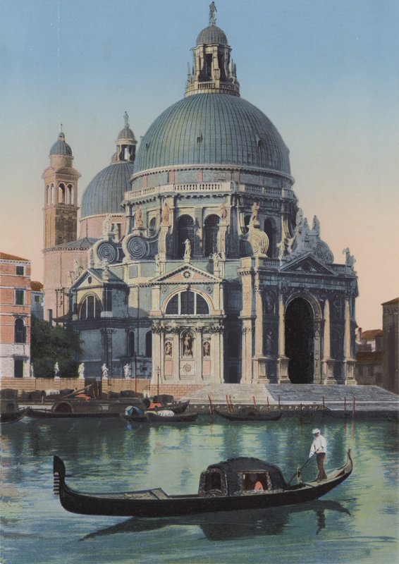 Venise, Église de la Salute (photo en couleur) - Italian Photographer