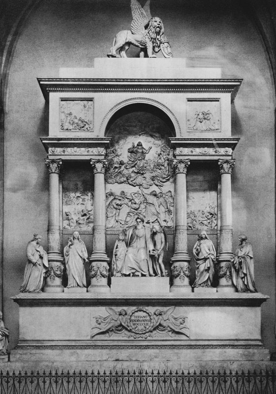 Venise, Monument à Titien Vecellio (photo n/b) - Italian Photographer