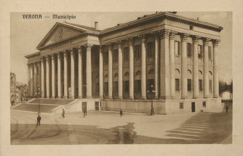 Vérone : Municipalité (photo n/b) - Italian Photographer