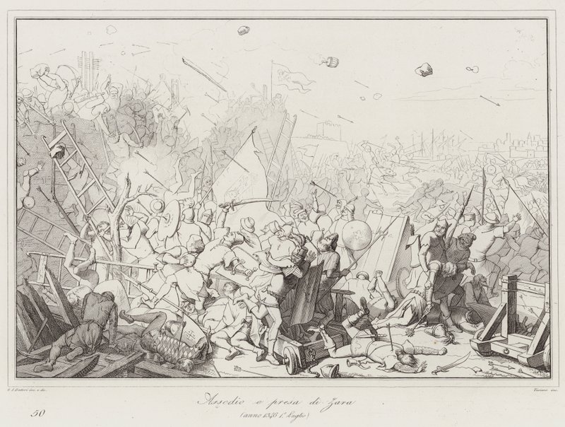 Siège et prise de Zara - Italian School