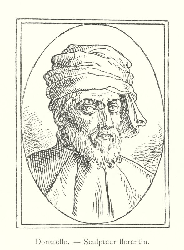 Donatello, Sculpteur florentin (gravure) - Italian School