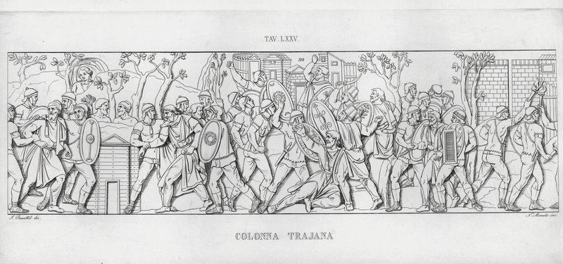 La Colonne Trajane - Italian School