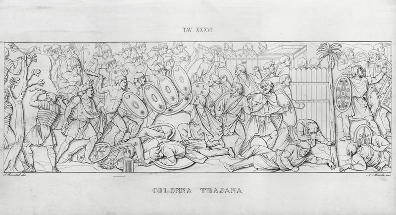 La Colonne Trajane - Italian School