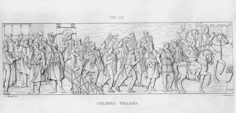 La Colonne Trajane - Italian School