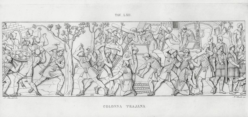 La Colonne Trajane - Italian School