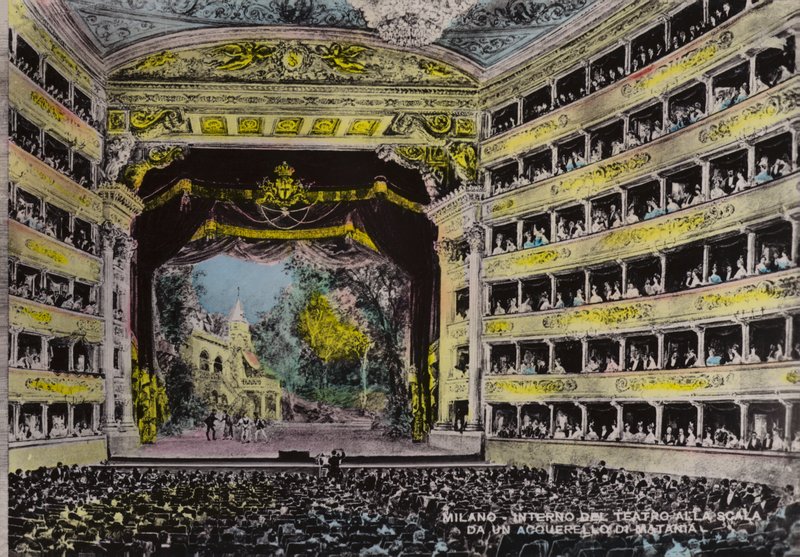 Milan, intérieur, Theatro Alla Scala (photo) - Italian School