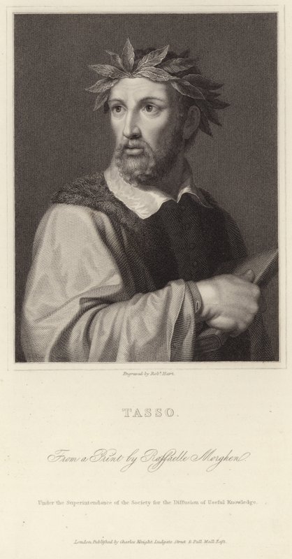 Portrait de Torquato Tasso - Italian School