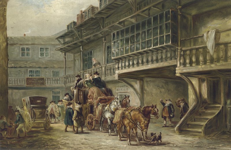 The Oxford Arms, Warwick Lane, Londres - J.C. Maggs