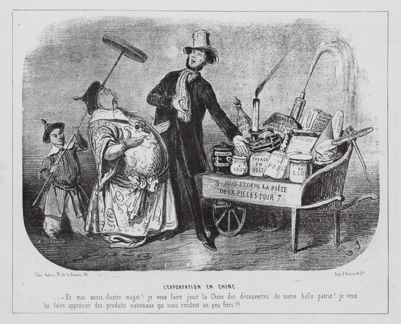 Exportation vers la Chine - J. (after) Platier