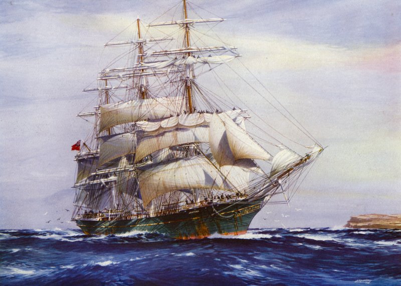Navires Clipper : Aristides - Jack (after) Spurling