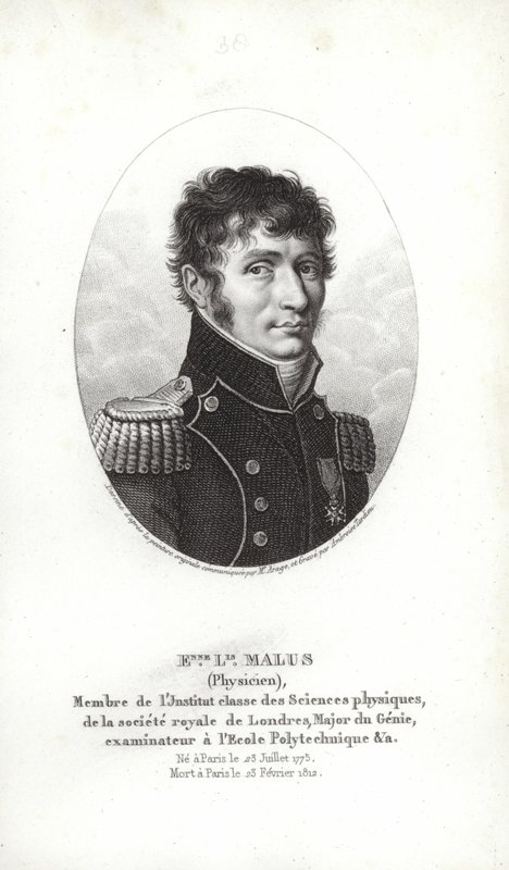 Étienne-Louis Malus - Jacques Etienne Victor Arago