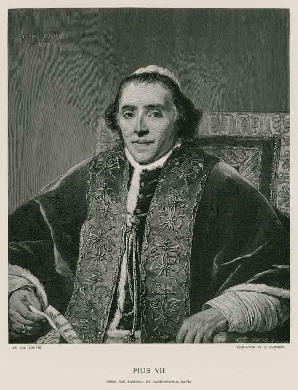 Pape Pie VII - Jacques Louis David