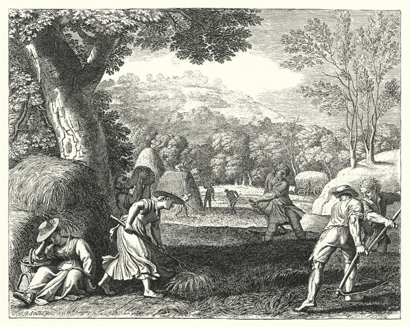 Scène de récolte - Jacques Stella
