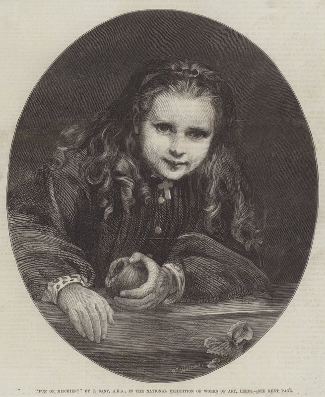 Amusement ou espièglerie - James Sant