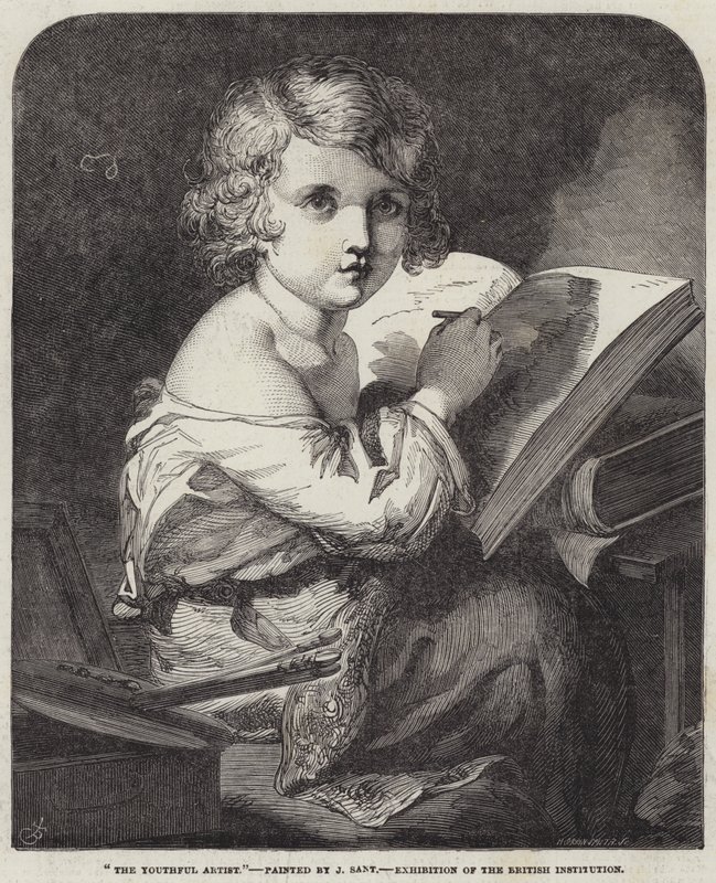 Le Jeune Artiste - James Sant