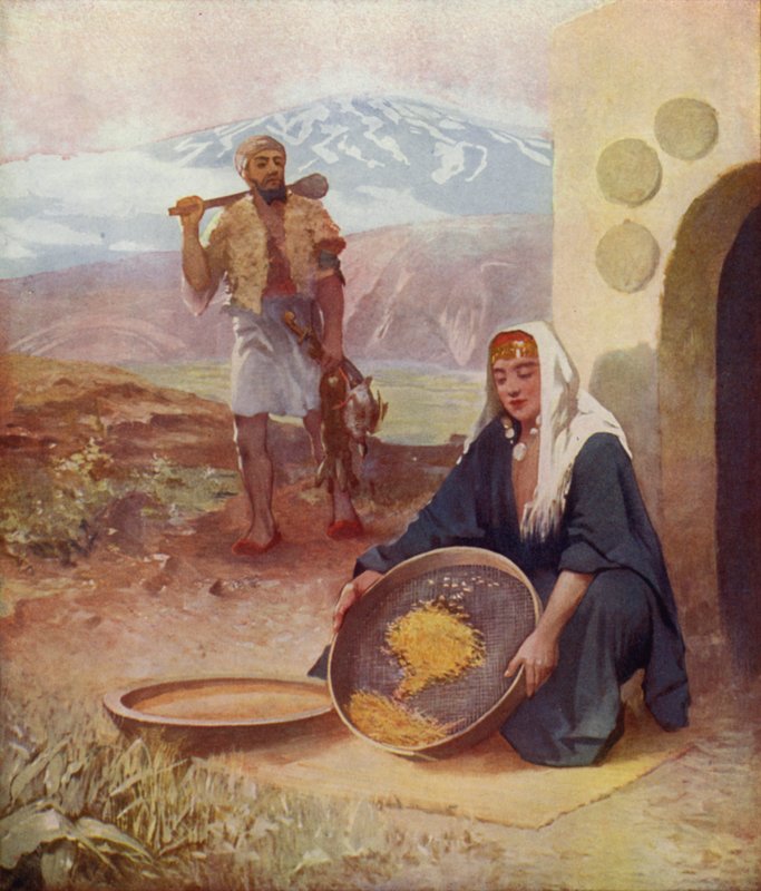 Tamisage du blé - James Clark