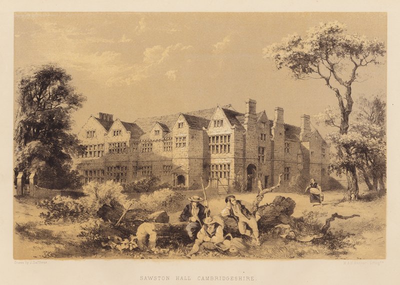 Sawston Hall, Cambridgeshire - James Dafforne