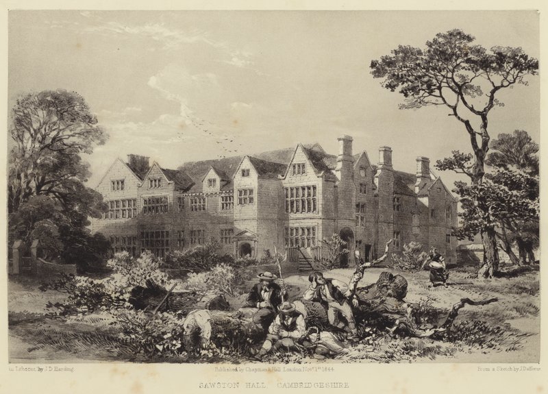 Sawston Hall, Cambridgeshire - James Dafforne