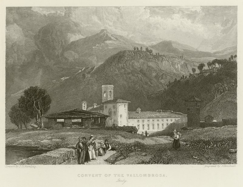 Couvent de Vallombrosa - James Duffield Harding