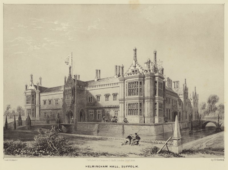 Helmingham Hall, Suffolk - James Duffield Harding