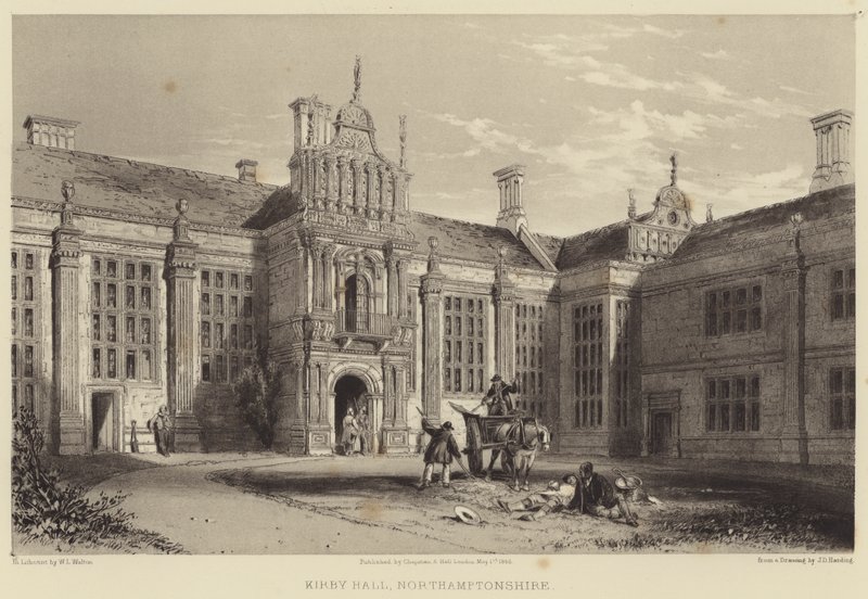 Kirby Hall, Northamptonshire - James Duffield Harding