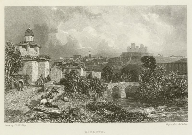 Spolète - James Duffield Harding