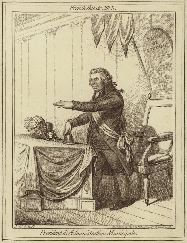 Caricature de John Horne Tooke - James Gillray