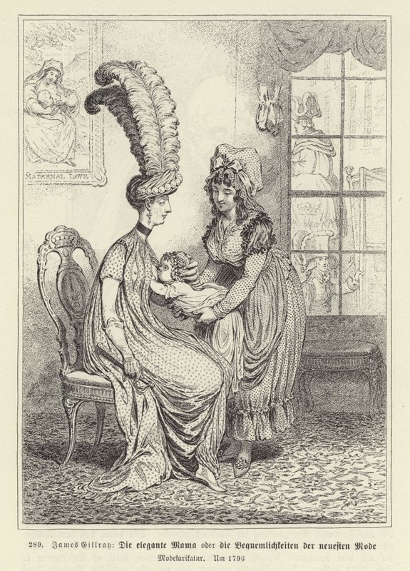 La maman à la mode - James Gillray