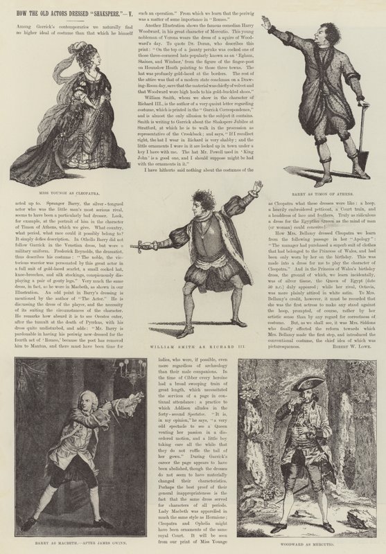 Comment les anciens acteurs habillaient Shakespeare - James Godwin