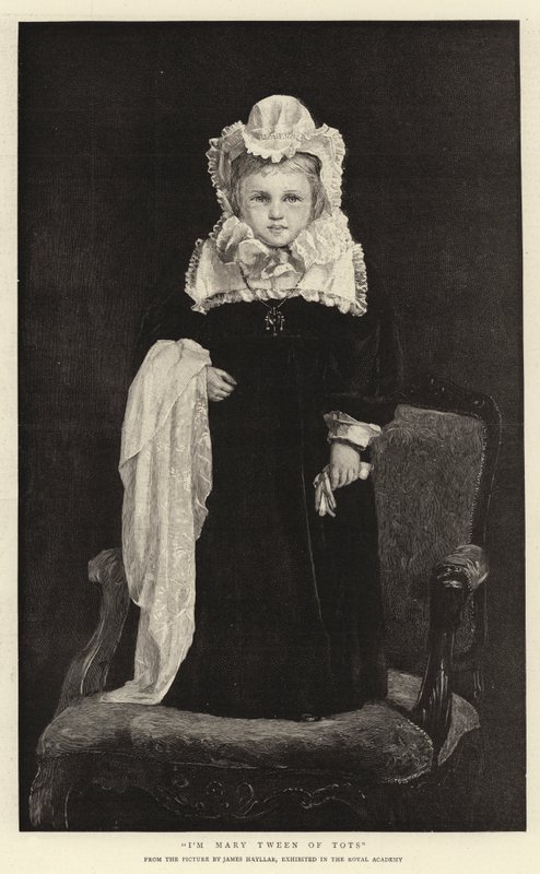 Je suis Mary Tween of Tots - James Hayllar