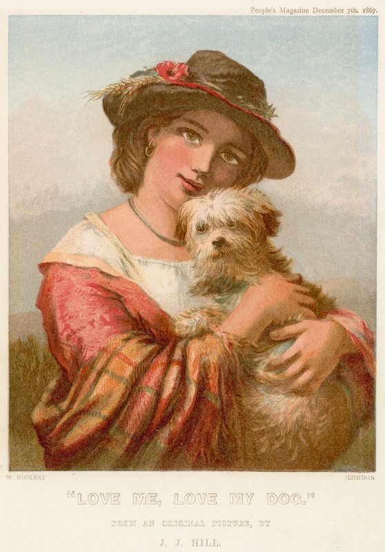Aime-moi, aime mon chien - James John Hill