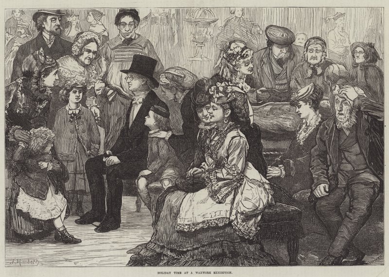 Temps de Vacances à une Exposition de Figures de Cire - James Macbeth
