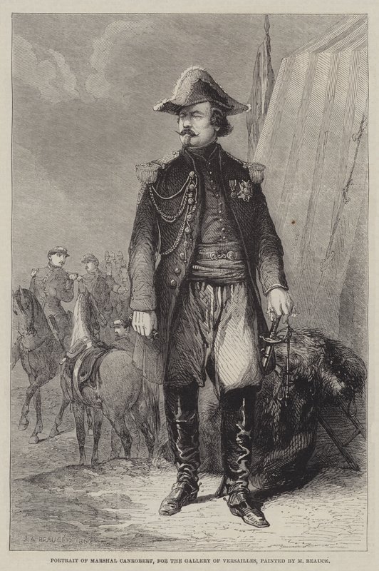 Portrait du maréchal Canrobert, pour la Galerie de Versailles - Jean Adolphe Beauce