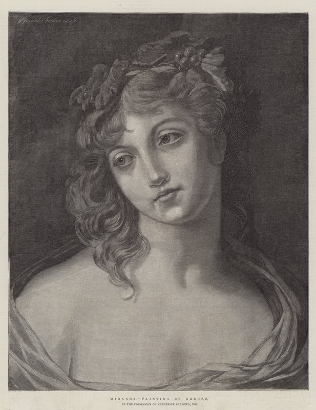Miranda - Jean Baptiste Greuze