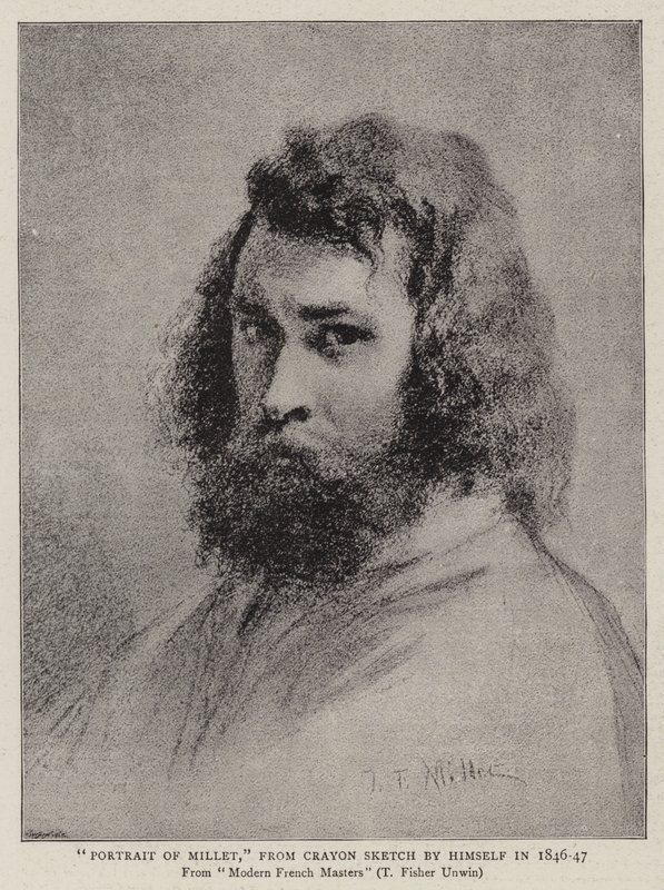 Portrait de Millet, d