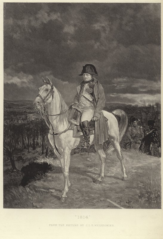 Portrait de Napoléon Bonaparte - Jean Louis Ernest Meissonier