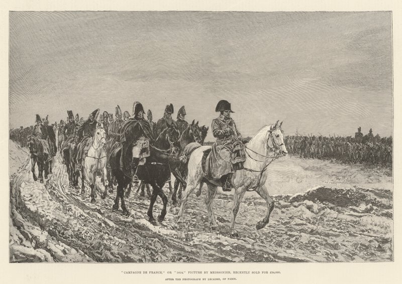 Campagne de France, ou 1814, récemment vendu pour 34 000 £ - Jean Louis Ernest Meissonier