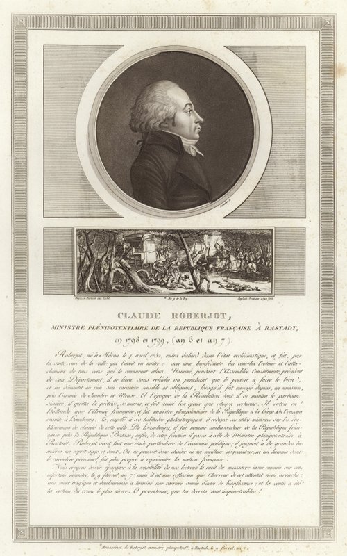 Portrait de Claude Roberjot - Jean Duplessi Bertaux