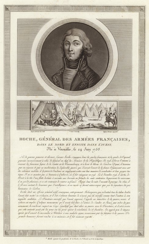 Portrait de Lazare Hoche - Jean Duplessi Bertaux